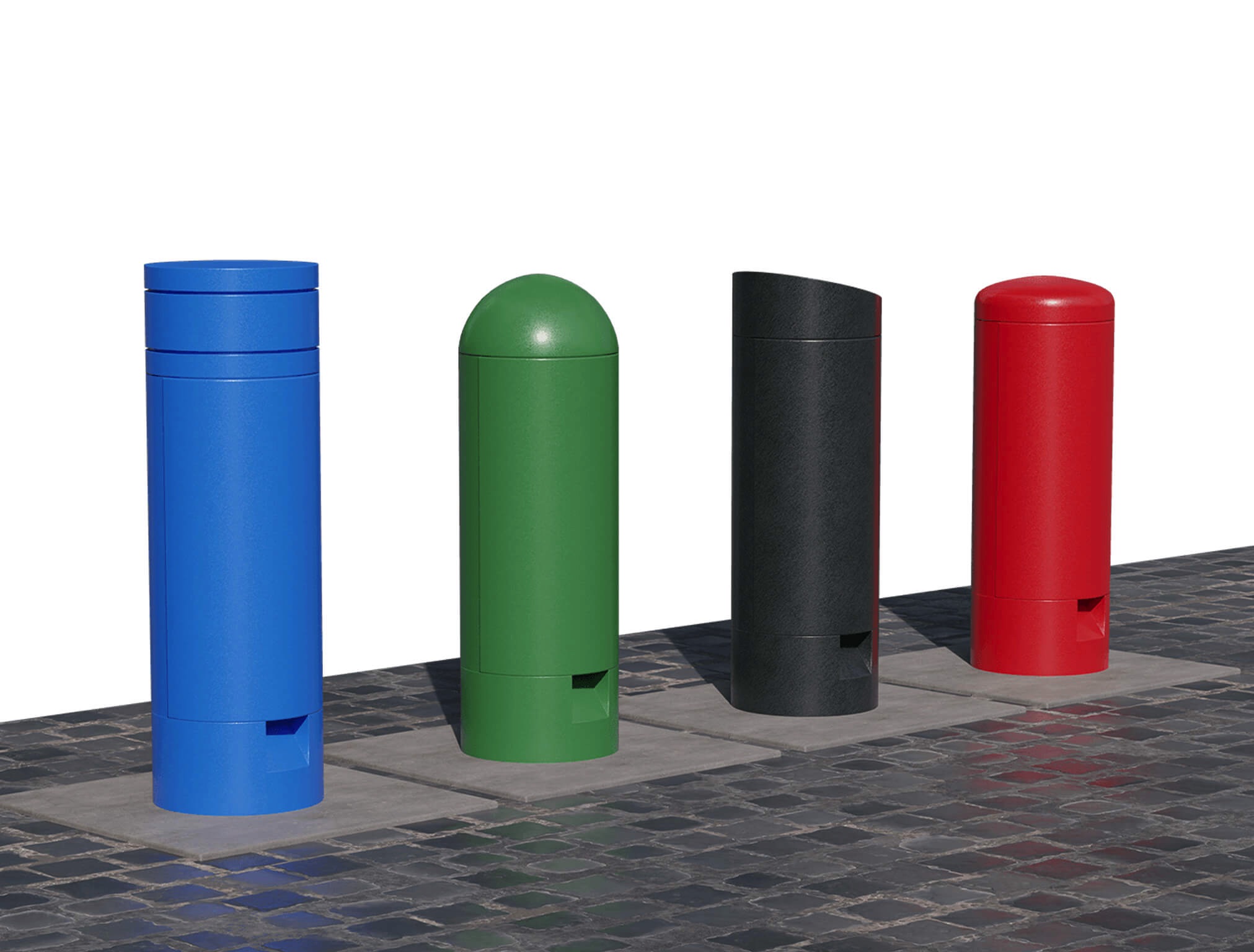 4 BOLLARD TOP OPTIONS